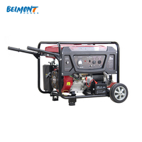 Générateur électrique à essence, 5kw, 5000w, 110 kw, silencieux 220V, 380V, générateur électrique