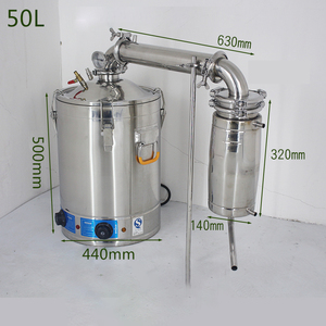 Équipement de distillation de 50 L, petit distillateur à vapeur domestique, machine à fabriquer de la vodka, du whisky, du brandy, du rhum, alcool, distillateur domestique à brancher - Product Image 6