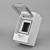 Boîte de distribution de disjoncteurs à montage en surface pour extérieur, étanche à la poussière et à l'eau IP65, MCCB-125S/2300