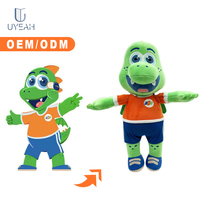 Jouet en peluche dinosaure/dragon personnalisé UYEAH CE/EN71/ASTM/CPC/GRS, taille sur mesure, peluche douce, poupée en peluche, cadeau pour enfants