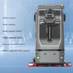 Commercial Driverless Intelligent <b>Cleaning</b> Robot Industrial Floor Machine <b>Mop</b> Vacuum Sweeping - Product Image 3
