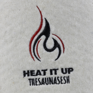 Cappello da sauna in pura lana <span class=keywords><strong>che</strong></span> porta il tuo marchio come un distintivo d'onore, mentre il calore si avvolge all'ingresso. - Product Image 5