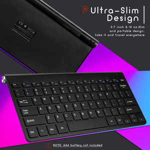 CE FCC ROHS Small Wireless <b>Keyboards</b> Teclado bluetooth - Product Image 2