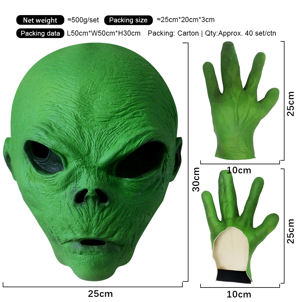 Ensemble Alien Vert