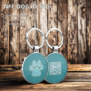 30mm impermeabile in PVC Mini UHF RFID Pet NFC Tag epossidico N TAG 213 Blister confezionato per smarrito per hotel con Chip 1k - Product Image 3