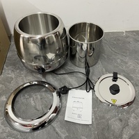 Réchauffeur de soupe chaude électrique en acier inoxydable 10L de haute qualité