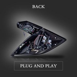 ชุดไฟท้ายรถยนต์ TYPY แบบ LED สำหรับรถแฮทช์แบ็ก ไฟท้ายพร้อมไฟ DRL และไฟเลี้ยวแบบ Sequential สำหรับ Honda Civic รุ่นที่ 10 ปี 2020-2021 - Product Image 6