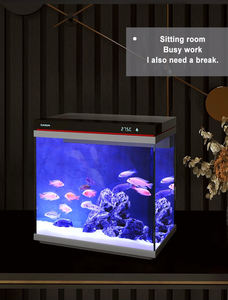 Sunsun Glas Aquarium Digitale Temperatuur Display Intelligente Aquarium Geavanceerde Aquarium Aquarium Aquarium - Product Image 4