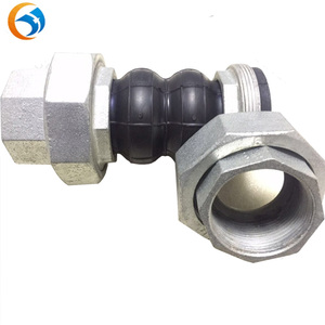 Raccord fileté forgé galvanisé haute pression à double sphère avec joint d'expansion en caoutchouc, résistant aux produits chimiques et à la corrosion - Product Image 4