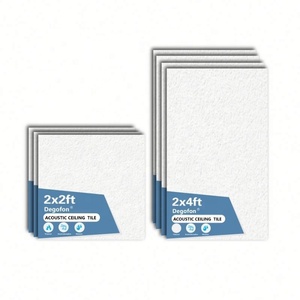 Plaque <span class=keywords><strong>de</strong></span> plafond suspendu 600*600mm haute performance avec <span class=keywords><strong>insert</strong></span> acoustique en <span class=keywords><strong>laine</strong></span> <span class=keywords><strong>de</strong></span> <span class=keywords><strong>roche</strong></span> NRC 0.85 <span class=keywords><strong>pour</strong></span> hôpitaux et écoles (grille) - Product Image 6