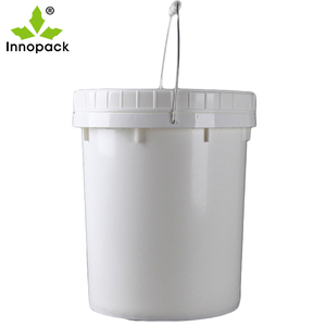 Seau en plastique de 16 kg avec couvercle, personnalisable, en matériau PP de qualité alimentaire, résistant aux hautes températures - Product Image 4