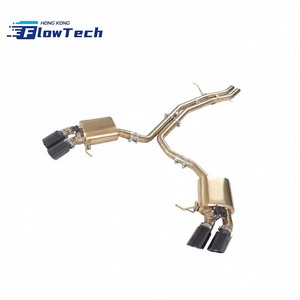 Sistema de Escape Catback con Válvulas de Titanio y Cuatro Salidas para Porsche Macan S GTS Turbo 3.0T 3.6L - Product Image 6