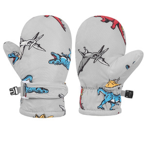 Mitaines imperméables pour tout-petits, gants d'hiver pour bébés, gants pour enfants, mitaines chaudes doublées de polaire, gants de ski et de neige pour adolescents - Product Image 4