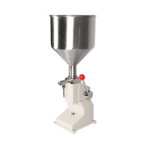 Mesin Isi A-03 Botol, Stainless Steel Kecil Manual Jus Madu Krim Minyak Sampo Jam Pasta Pengisi