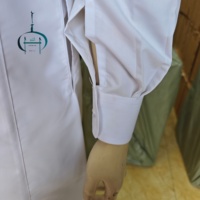 Robe islamique légère de couleur unie pour hommes arabes, quantité minimale de commande 12 pièces, robe de haute qualité à bas prix