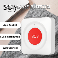 Zigbee Tuya WiFi Smart SOS bouton sans fil soignant téléavertisseur avec émetteur d'alerte téléphonique bouton d'appel d'urgence pour les enfants âgés