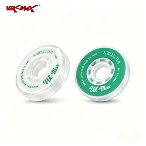 Roues de patins à roulettes professionnelles personnalisables 2026, très vendues, en PU double couche SHR, pour hockey sur patins, accessoires sportifs - Product Image 1