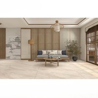 Carreaux muraux double épaisseur Eshsire 750x1500, gris marbre, en porcelaine, résistants aux acides, 10 mm d'épaisseur, finition brillante, imitation pierre