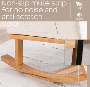 <span class=keywords><strong>Fauteuil</strong></span> à bascule de haute qualité <span class=keywords><strong>pour</strong></span> la crèche, <span class=keywords><strong>fauteuil</strong></span> à bascule rembourré en lin, <span class=keywords><strong>fauteuil</strong></span> à bascule rembourré <span class=keywords><strong>pour</strong></span> le salon - Product Image 3