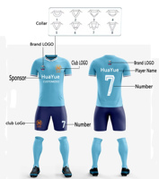 Maillot de football personnalisé 2526 Fan Jersey Club domicile extérieur 100% polyester Version Designer Haute Qualité