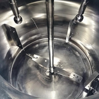1000L SUS304 de qualité alimentaire sucre herbe jus Fermentation chauffage/refroidissement réservoir de mélange