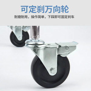 Déambulateur Shunkangda avec réglage en hauteur et poignée en mousse pour aide à la mobilité des personnes âgées - Product Image 3
