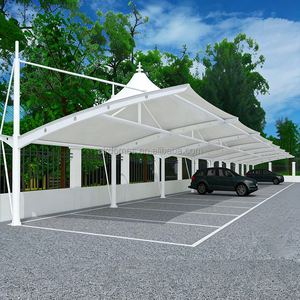 Structure de tension robuste pour abris de voitures, structure membranaire pour abris de stationnement, couverture commerciale pour parking - Product Image 1