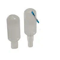 Многоразовый портативный мини-держатель для бутылки с распылителем для спирта, дезинфицирующее средство для рук, маленький держатель для ключей