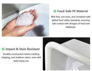 <span class=keywords><strong>Caja</strong></span> <span class=keywords><strong>de</strong></span> Plástico PE Resistente para Almacenamiento <span class=keywords><strong>de</strong></span> Alimentos en Restaurantes, Recolección <span class=keywords><strong>de</strong></span> Vajilla y Contenedor para Lavavajillas - Product Image 5