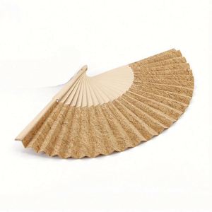 Abanico de mano de madera ecológico para recuerdo de boda al por mayor, con logotipo personalizado, estilo tradicional - Product Image 3