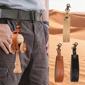 Étui en cuir pour Kendama japonais (un type de jouet d'arts martiaux japonais), jeu éducatif et de compétition, cordon, porte-clés, sac. - Product Image 1