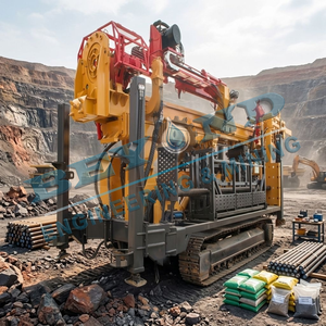 <span class=keywords><strong>Prix</strong></span> usine Foreuse RC diesel robuste sur chenilles pour exploration minière en profondeur de 1000 m avec moteur de <span class=keywords><strong>forage</strong></span> à circulation inverse - Product Image 2