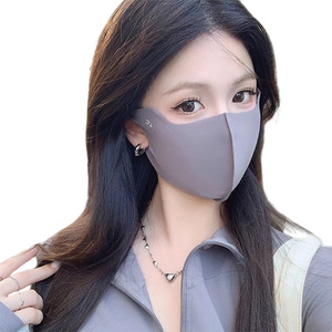 Máscara de hielo sin costuras para mujer, protección solar facial completa, protección UV, transpirable, estilo tridimensional, para ir al trabajo - Product Image 1