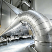 Ligne de production complète automatique de maltodextrine, meilleure vente, fournie par l'usine YUAN, machine de fabrication EPC MDP