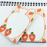 Fabricant de papeterie personnalisée, notes autocollantes imprimées, bloc-notes mignon avec logo, bloc-notes