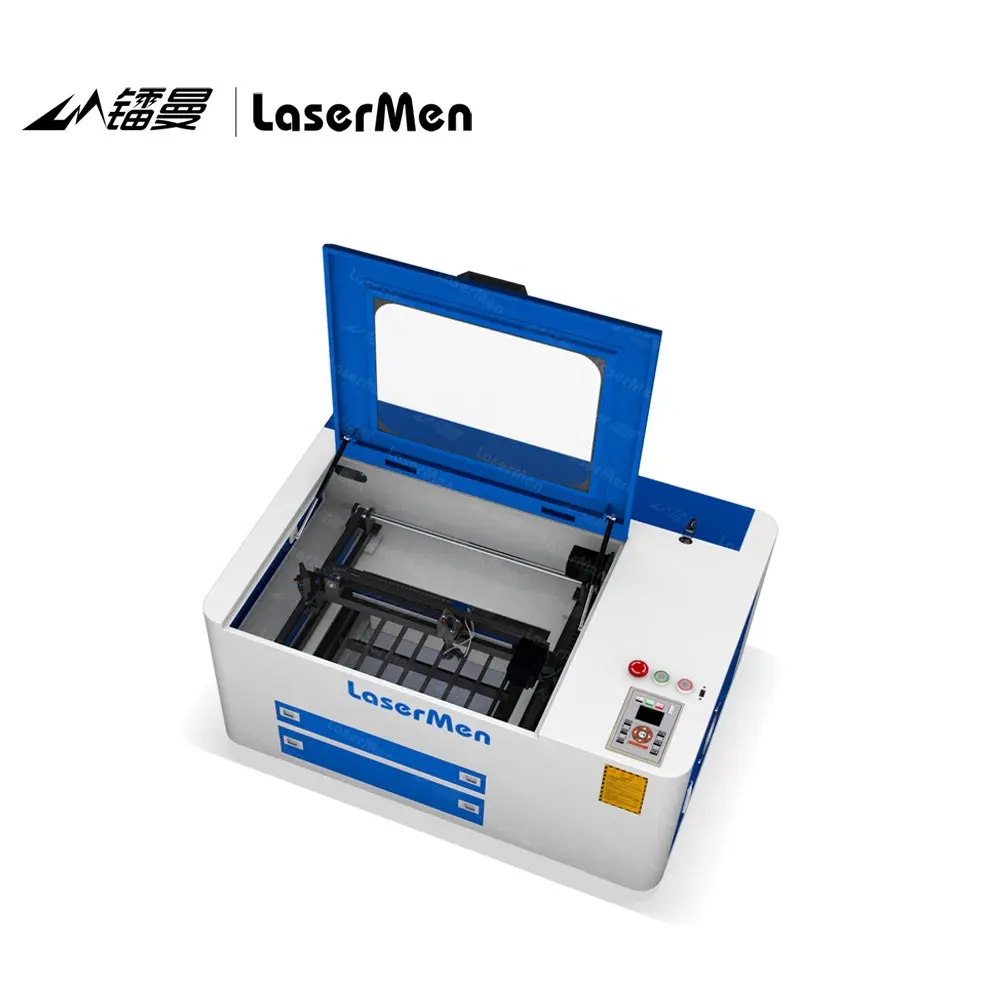 Thiết Kế Mini Cnc Máy Cắt Laser 50W Cho Thủy Tinh Khắc Hình Dạng Gỗ Acrylic Letters Cut
