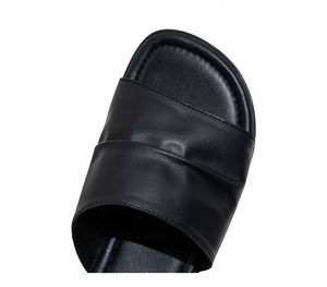 Zapatillas de cuero genuino para mujer, estilo urbano a la moda, parte superior de piel de vaca (2 cm) - Product Image 6