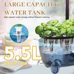 Kit de jardinage d'intérieur intelligent pour plantes et légumes avec minuterie automatique marche/arrêt - Product Image 5