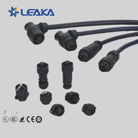 Connecteur circulaire étanche IP67 WEIPU WA22 avec contacts en laiton plaqué or, 4 broches et 7 broches, fiche mâle et femelle WA22J7TE1 WA22K7ZE1