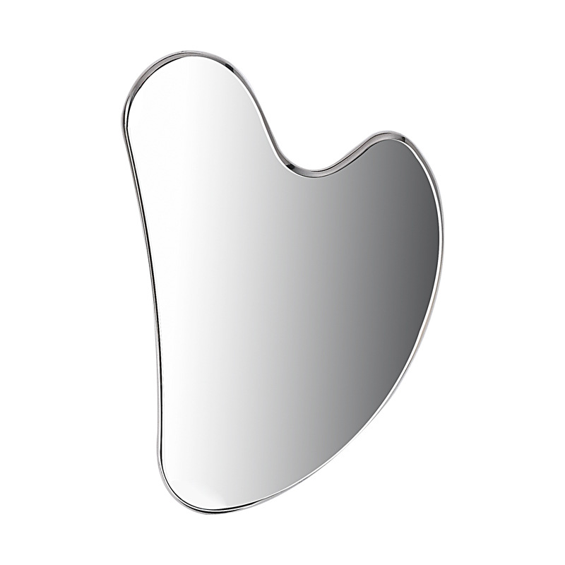 304 из нержавеющей стали Gua Sha инструмент для лица массажный скребок Guasha из нержавеющей стали для подтяжки лица
