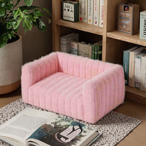 Raffreddamento in metallo Pet divano bordo feltro gatto e cane calmante mobili per soggiorno - Product Image 2