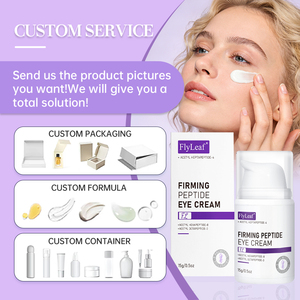 Crema Contorno de Ojos Reafirmante con Polipéptidos de Marca Blanca OEM/ODM, Reduce las Ojeras, Crema Antiarrugas para la Piel del Contorno de Ojos - Product Image 1