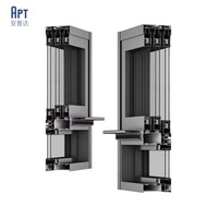 Volets de fenêtre en aluminium modernes blancs, volets de fenêtre en aluminium sur mesure pour maisons