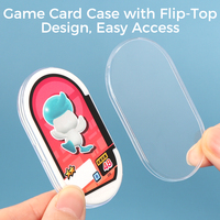 Boîte de rangement en acrylique SUNSHING pour cartes TCG, étiquettes de disques, boîte de présentation pour Pokemon Mezastar Meza Tag, étui de protection en plastique