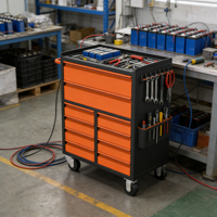 Armoire à outils de garage personnalisable, chariot à outils à tiroirs, coffre de rangement d'atelier OEM