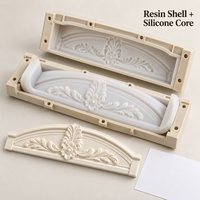 Moulure de fenêtre en résine Tietuo + noyau en silicone PU C291-G5, nettoyage facile, fabricant de Foshan, dessin OEM accepté