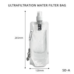 กระเป๋าใส่น้ำแบบพกพาสำหรับกิจกรรมกลางแจ้ง ปลอดสารพิษ กันน้ำ สำหรับปั่นจักรยาน วิ่ง - Product Image 5