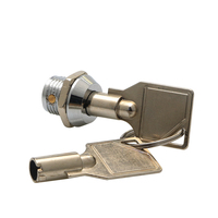 Cylindre de serrure personnalisé 12mm 16mm 19mm, serrure à came à commande par bouton-poussoir, serrure de porte de châssis industrielle