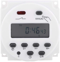 Minuteur programmable numérique Roarkit CN101A DC/AC 220V 50Hz avec écran LCD, relais de minuterie 16A pour usage industriel