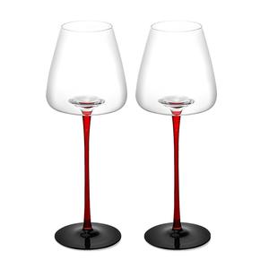 Venta al por mayor 600ml <span class=keywords><strong>de</strong></span> lujo negro <span class=keywords><strong>Borgoña</strong></span> y copa <span class=keywords><strong>de</strong></span> vino tinto soplado a mano <span class=keywords><strong>de</strong></span> cristal <span class=keywords><strong>de</strong></span> primera calidad diseño moderno copas <span class=keywords><strong>de</strong></span> vino para la boda - Product Image 2